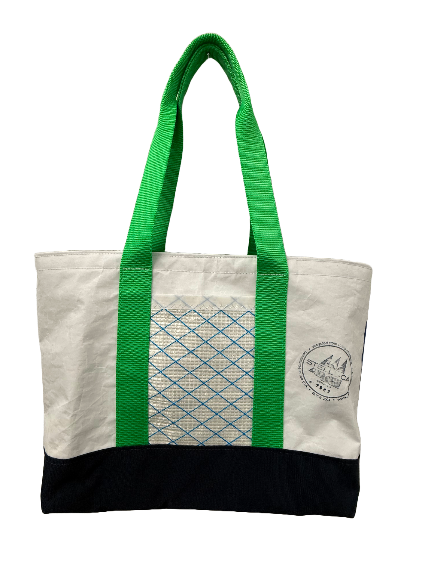 Blue & Green City Tote