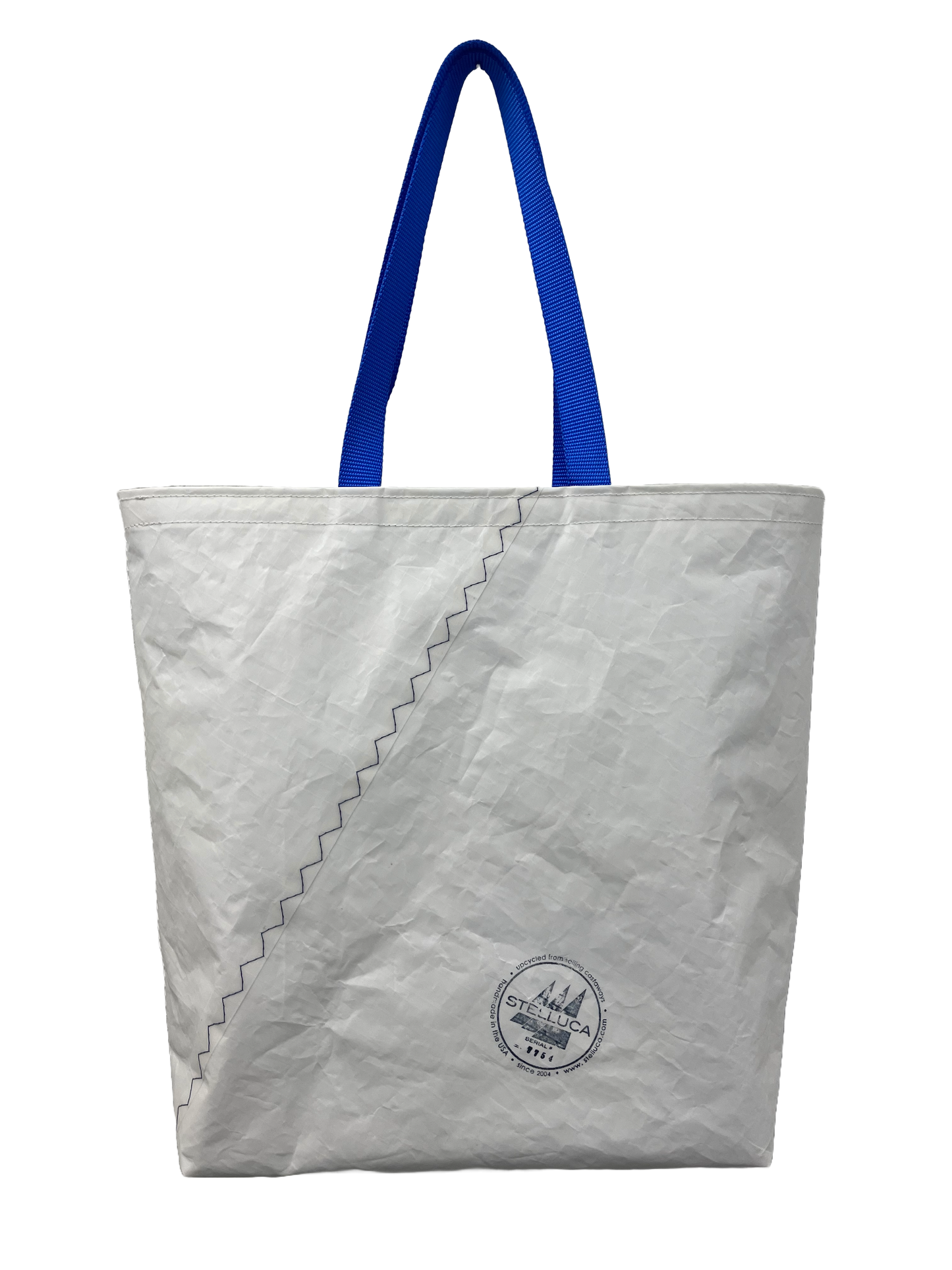 Blue Stripe Grocery Tote
