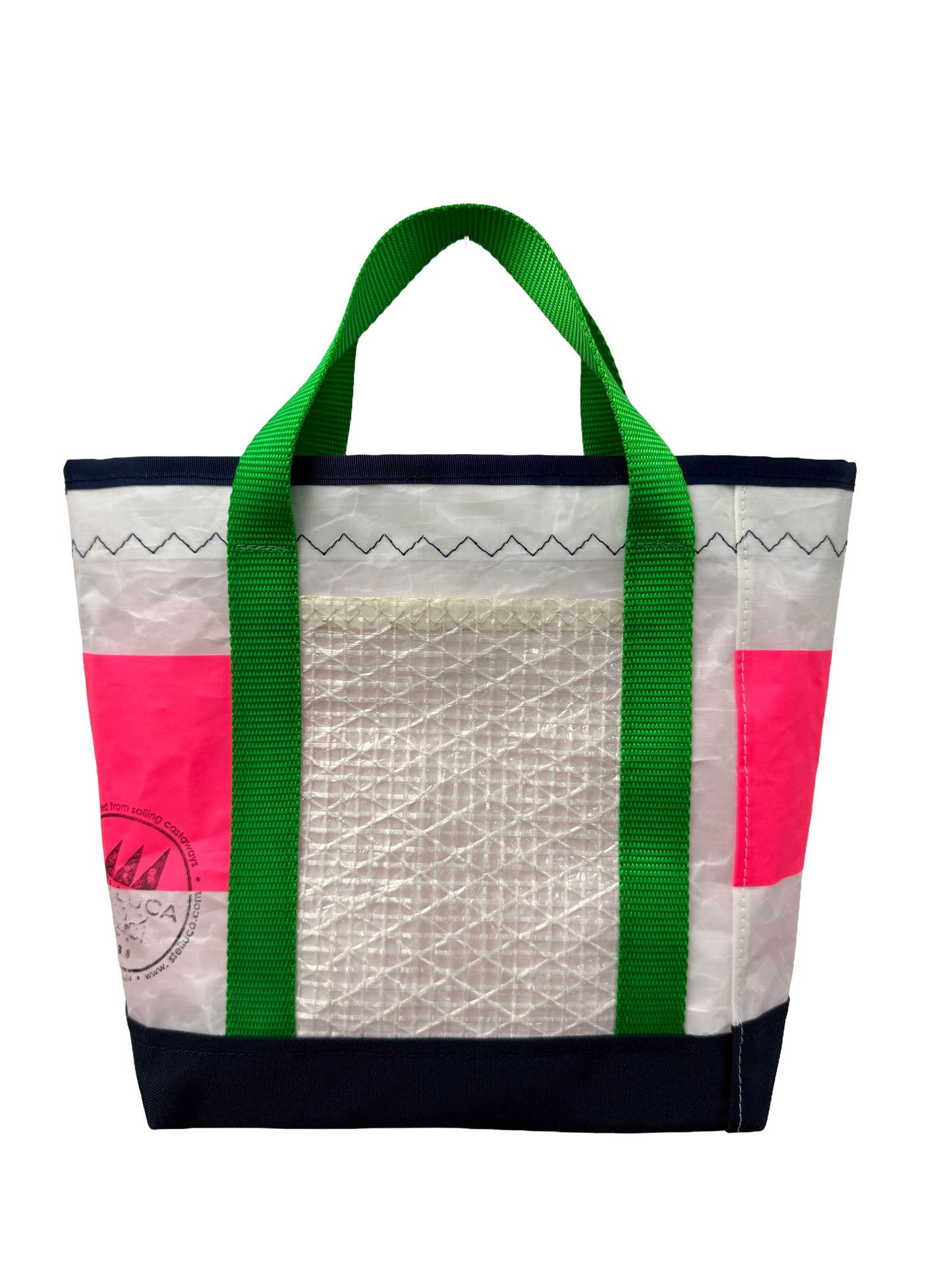 Green & Pink Mini Tote