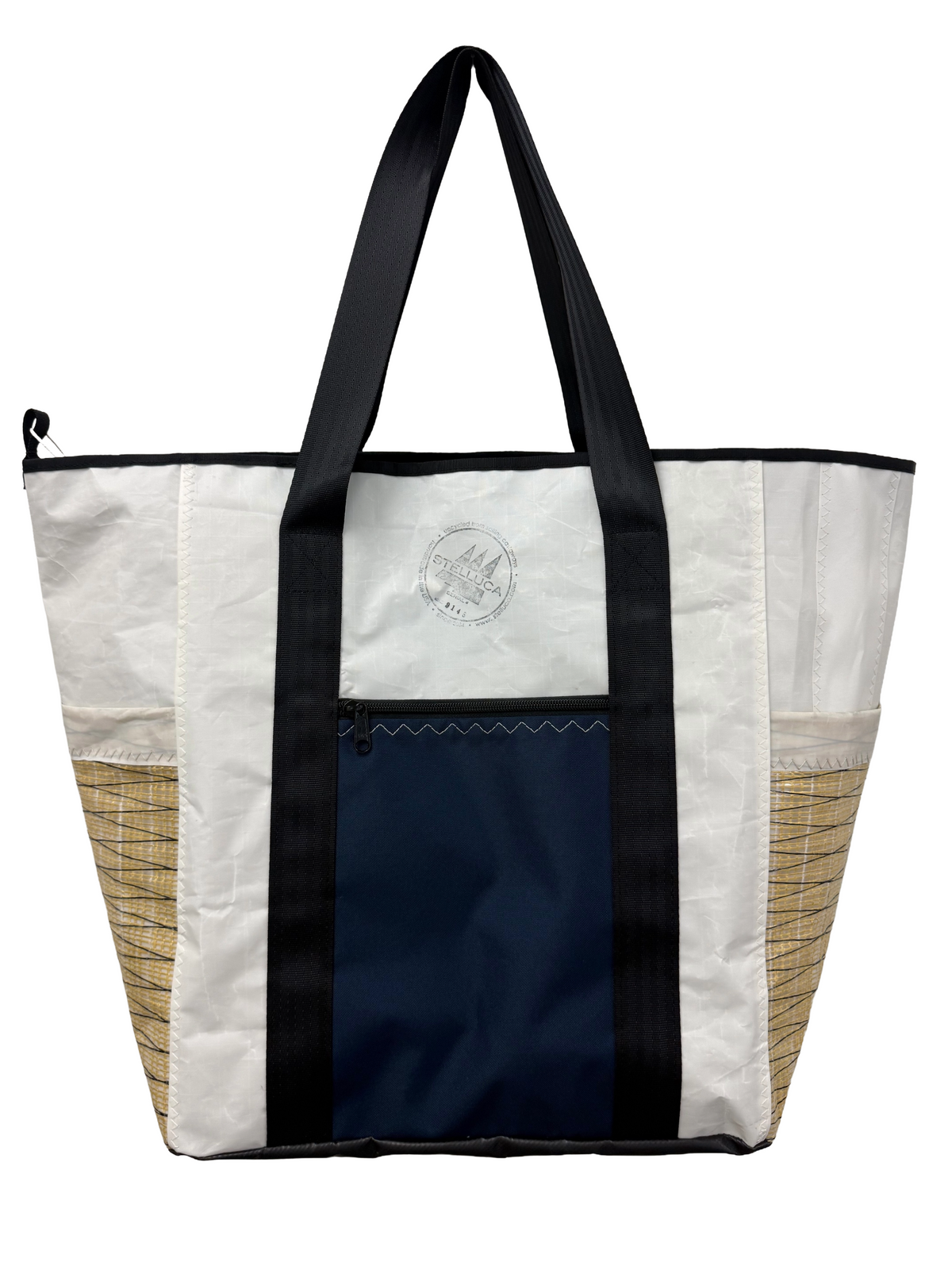 Red Striped Beach Tote