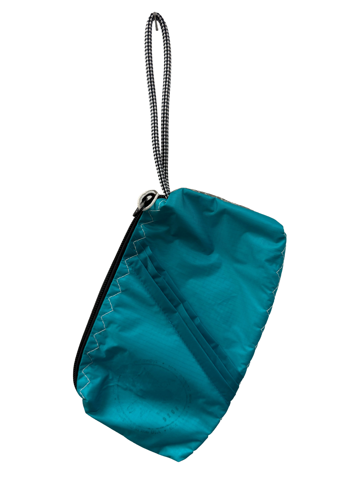 Gray & Teal Clutch