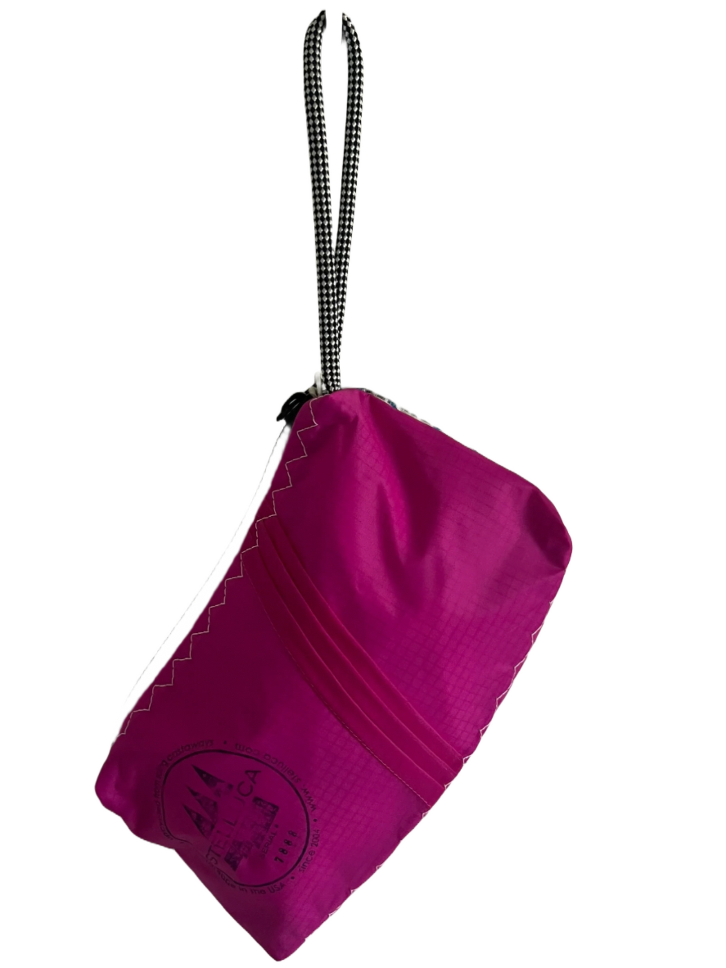 Blue & Magenta Clutch