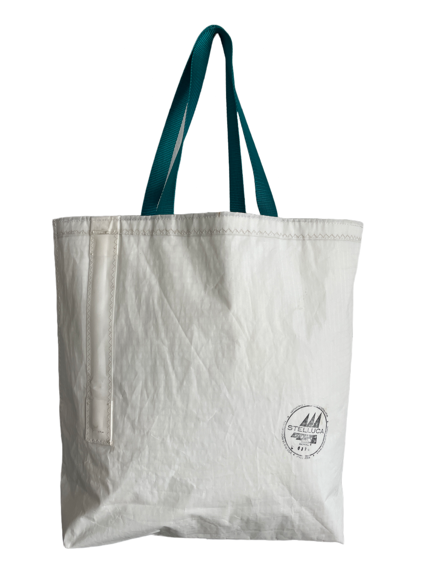 Teal Flower Tote