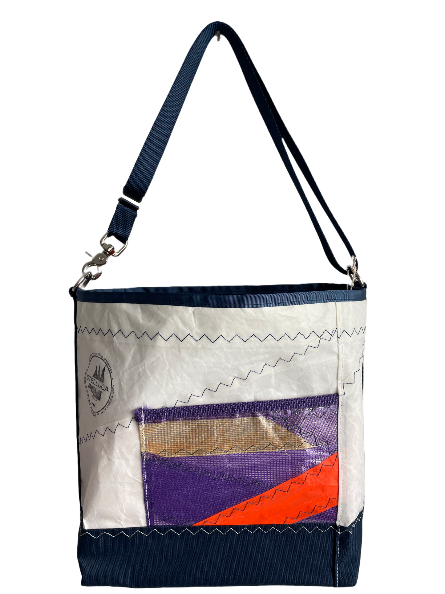 Navy Crossbody Large