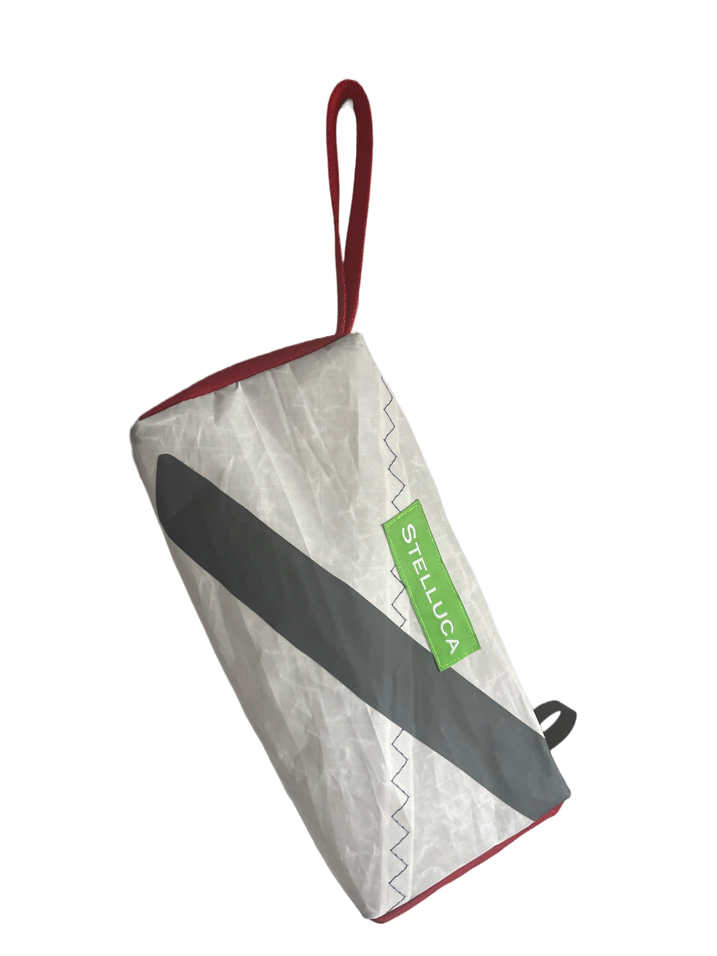 Red Gray Toiletry Kit
