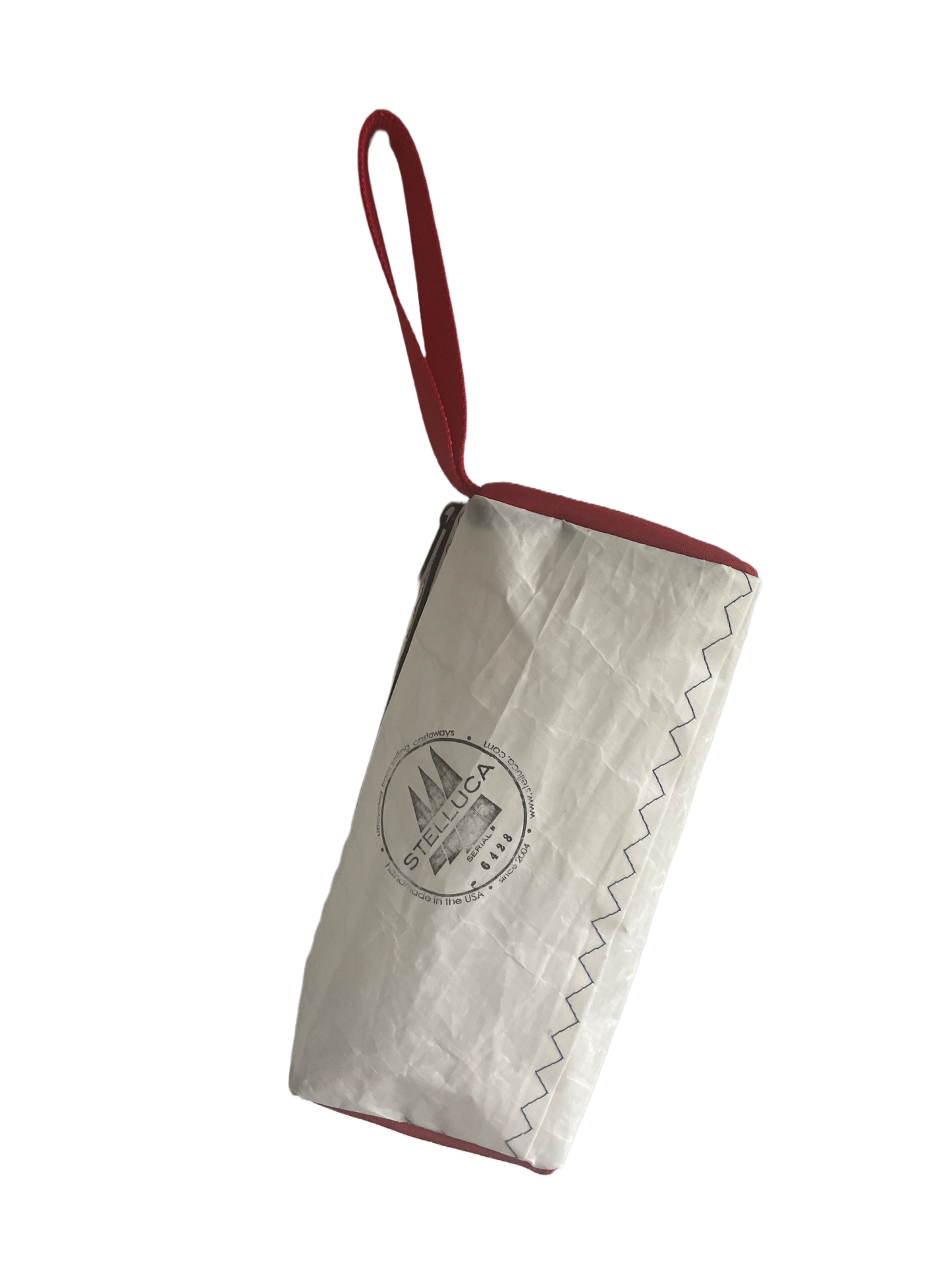 Red Gray Toiletry Kit