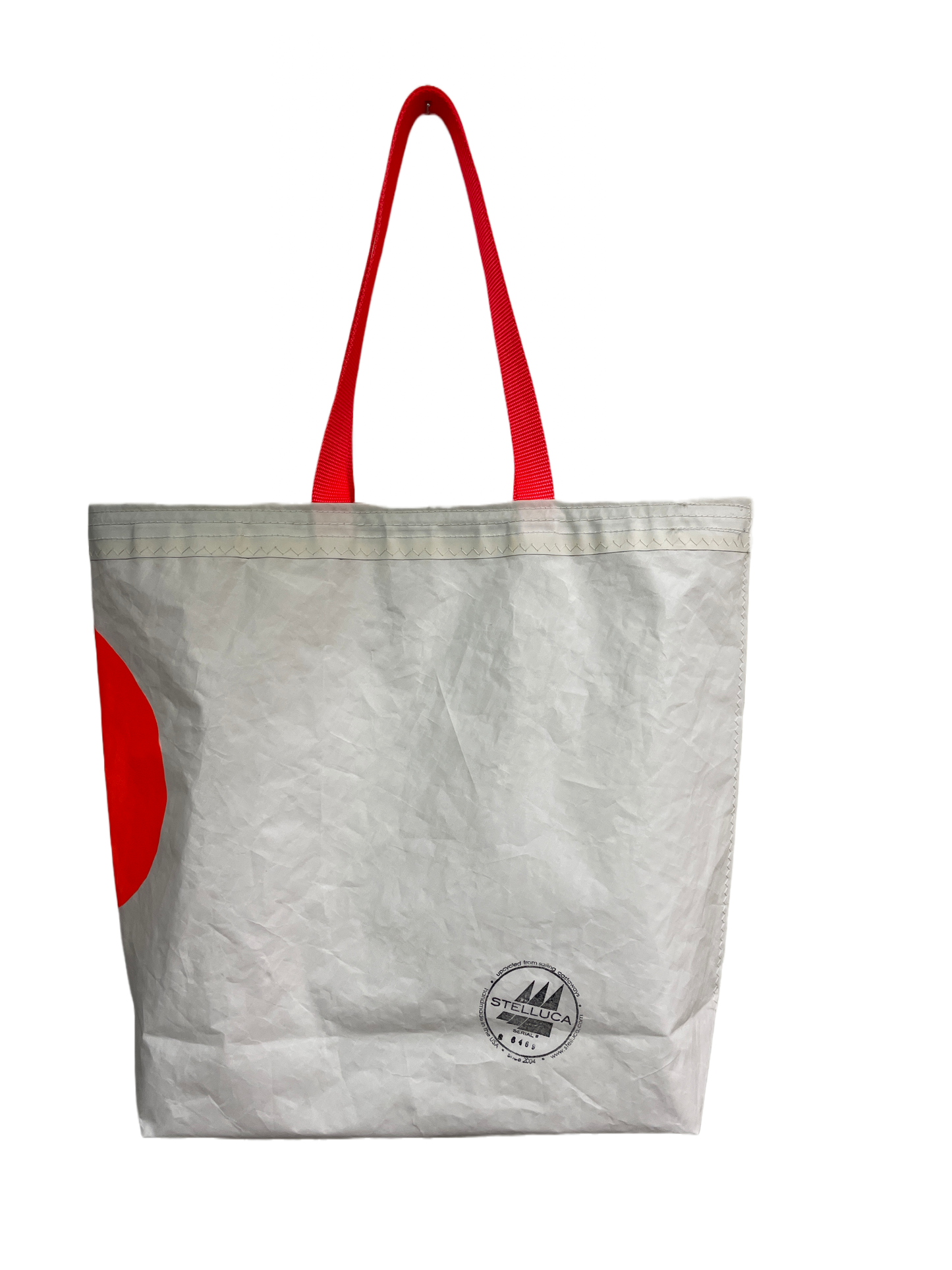 Orange Grocery Tote #2