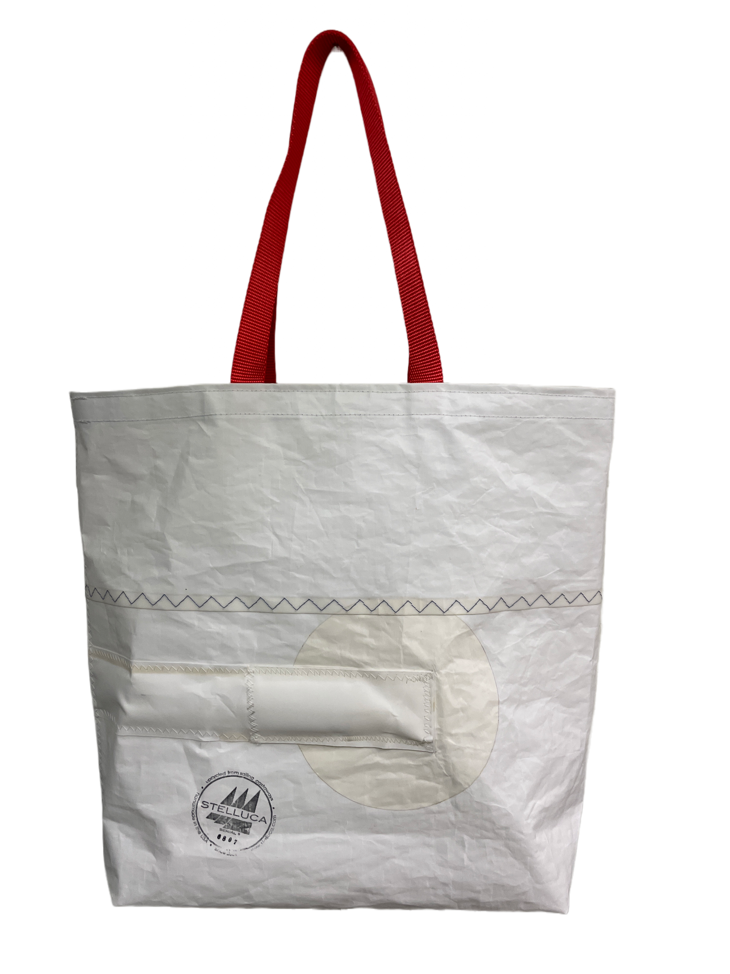 Red Grocery Tote #6