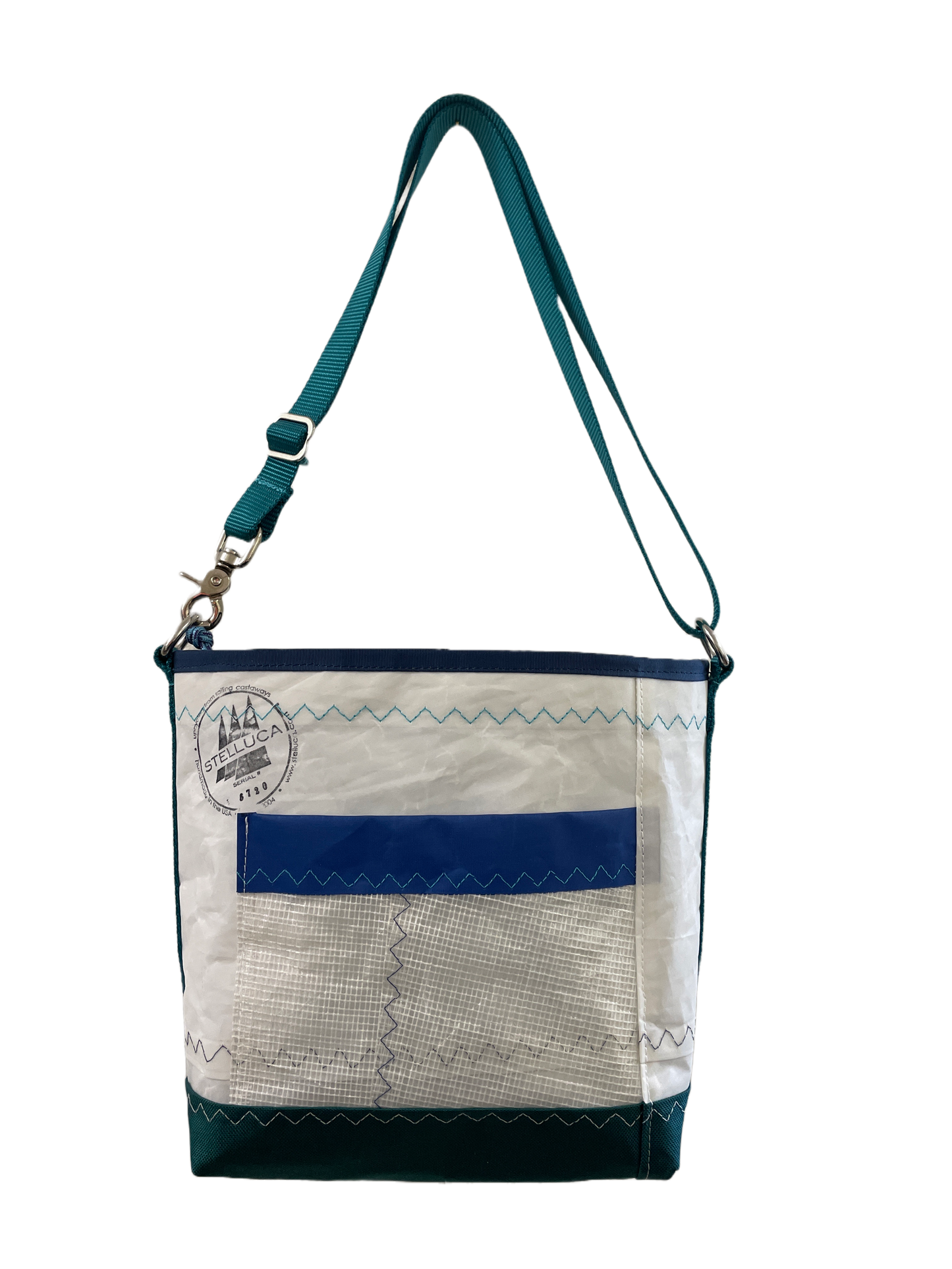 Blue & Teal Crossbody Medium