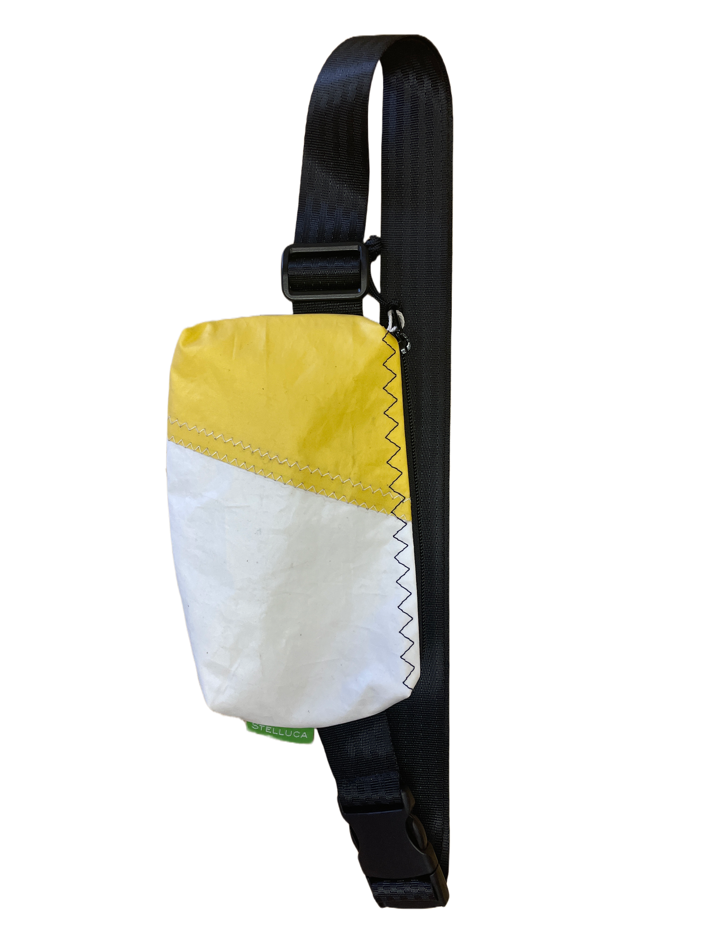 Yellow & White Belt Bag