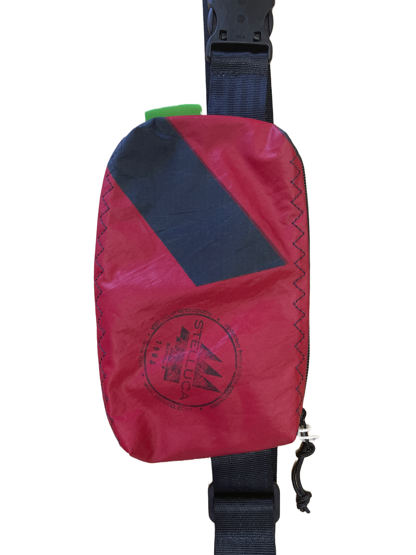 Black & Red Belt Bag