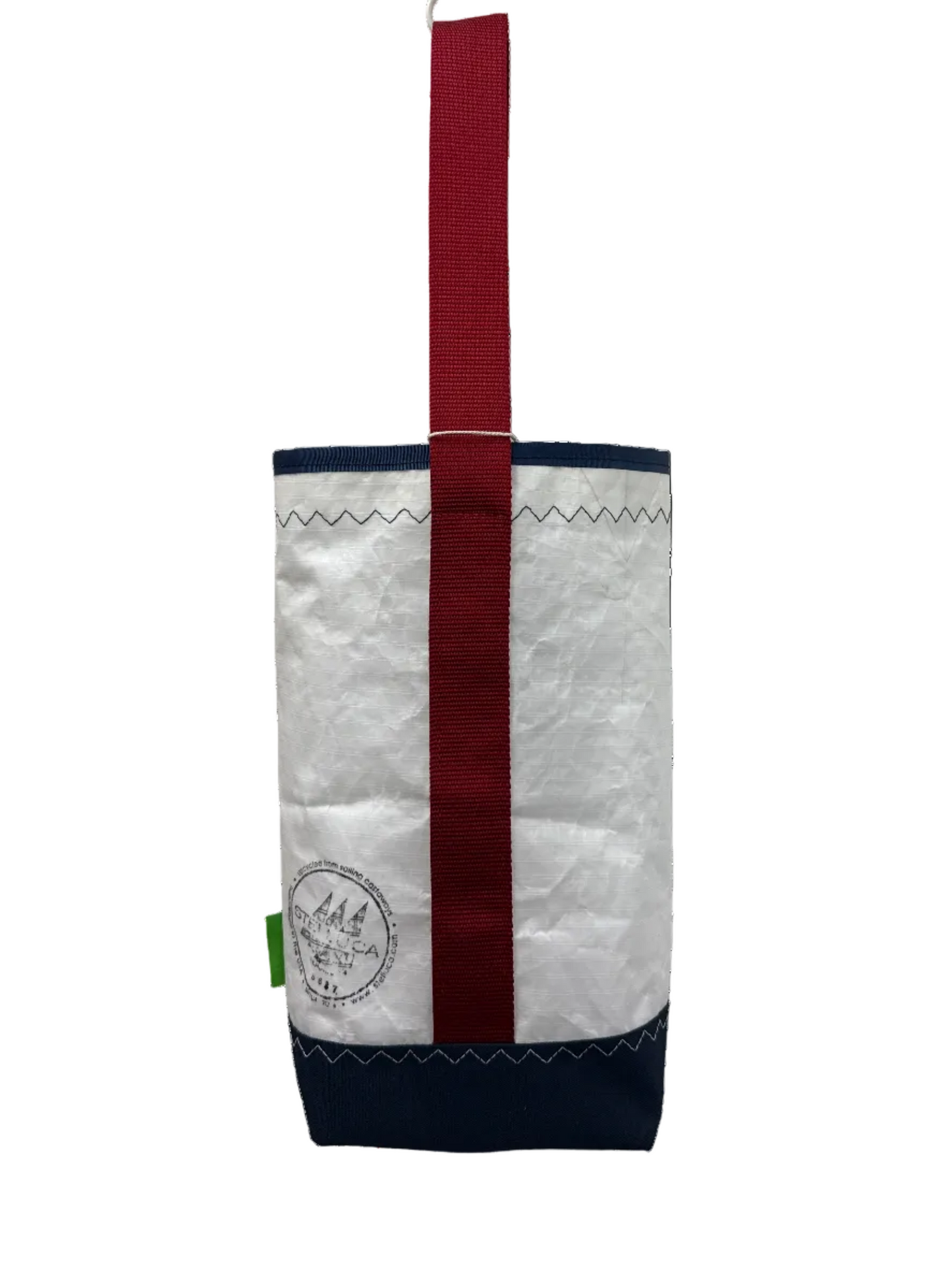 Navy/Red Wine Tote #4