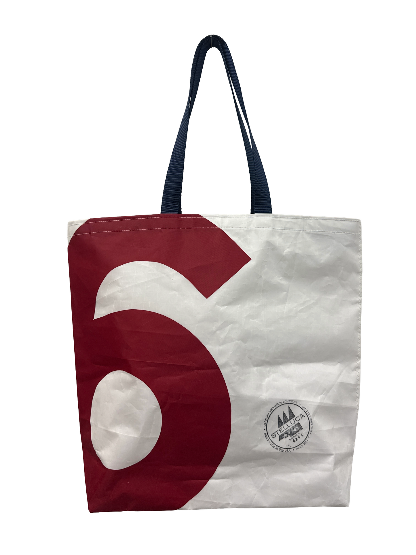 Red Grocery Tote #36