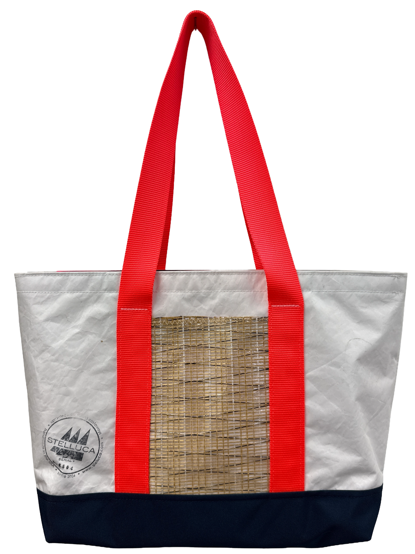 Pink Striped City Tote