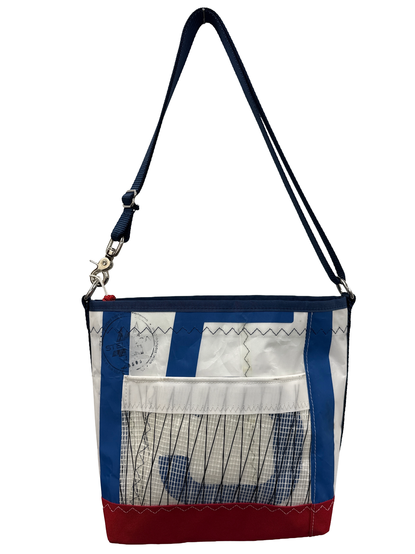 Blue and Red Crossbody Medium