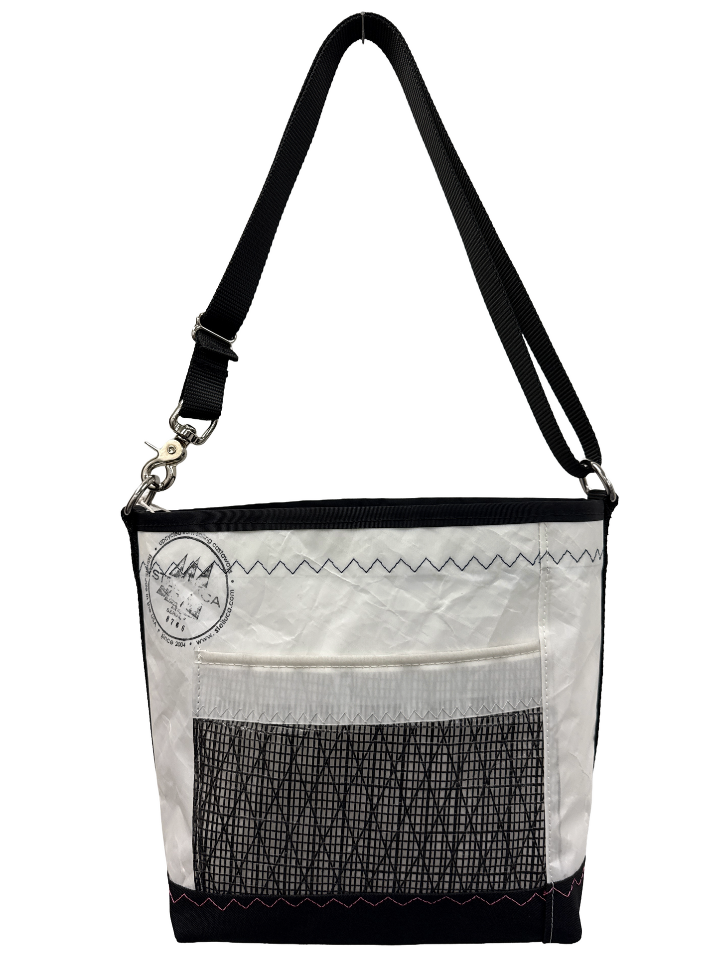 Pink Flower Crossbody Medium