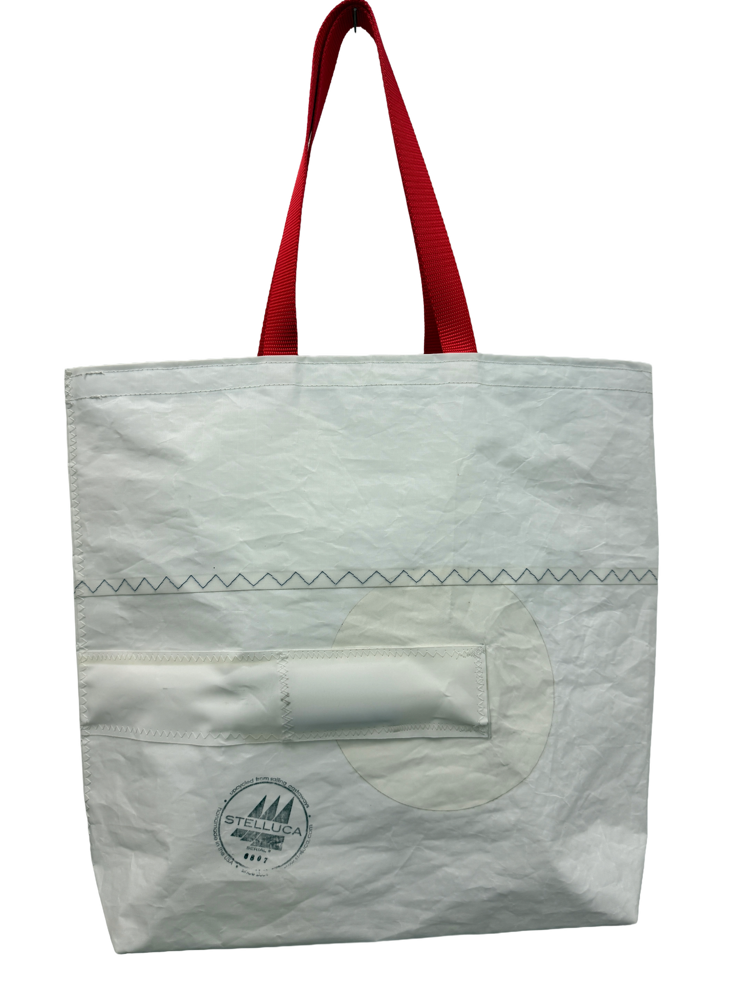 Red Grocery Tote #6
