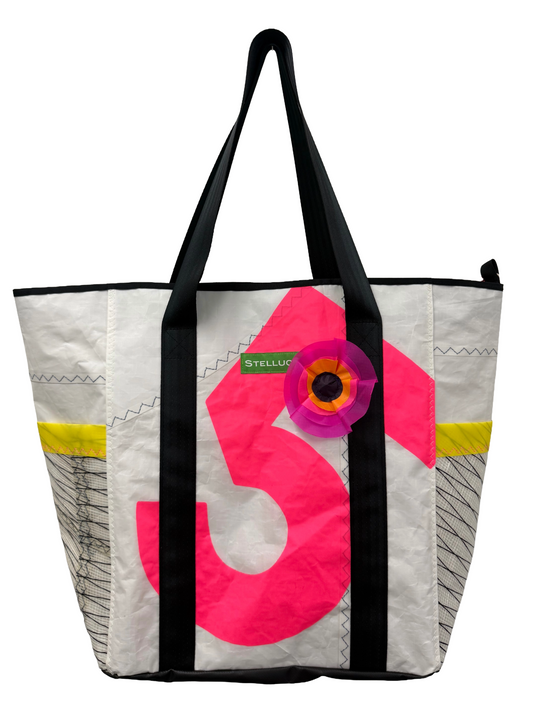 Hot Pink Beach Tote #5