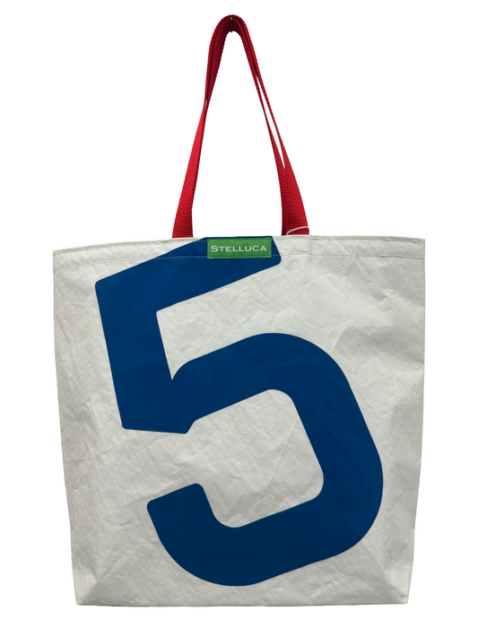 Blue Grocery Tote #5