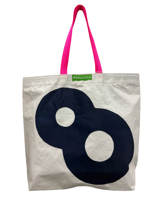 Navy Grocery Tote #8