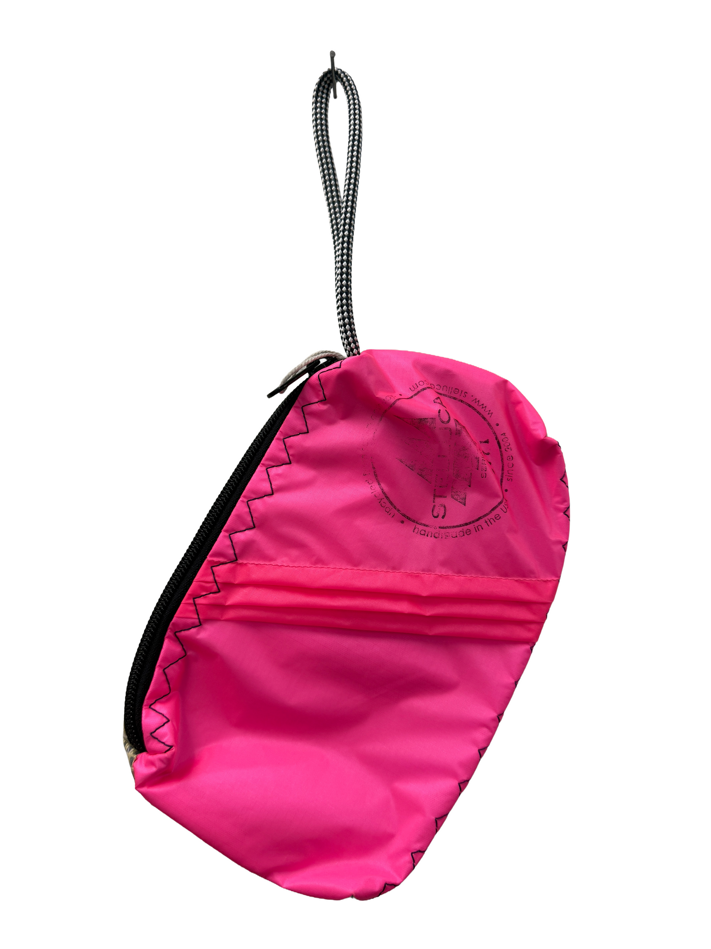 Black & Hot Pink Clutch