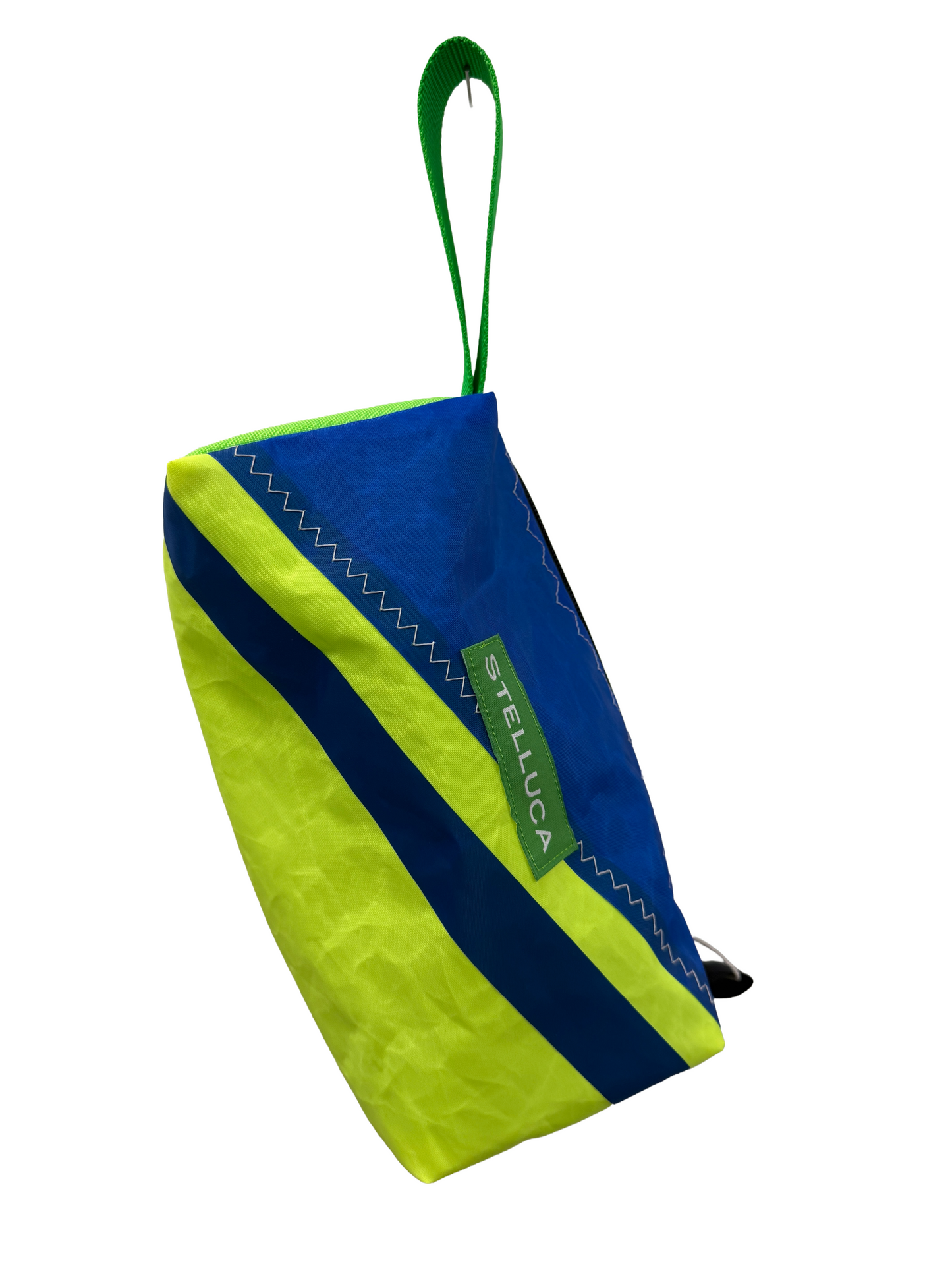 Blue & Neon Green Toiletry Kit