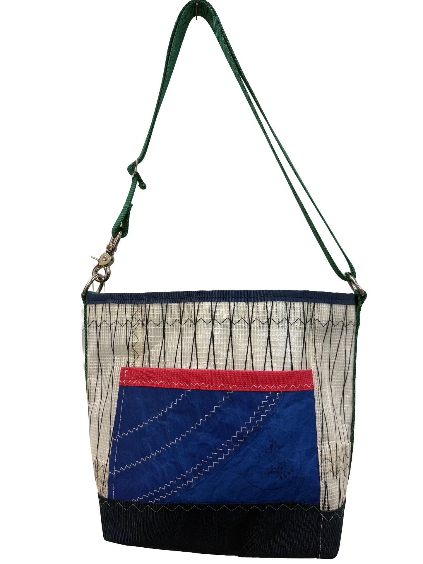Technical Sail with Spinnaker Flower Crossbody Medium