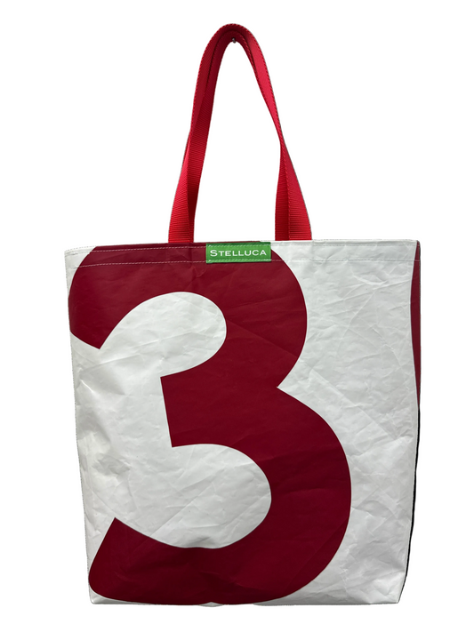 Red Grocery Tote #36