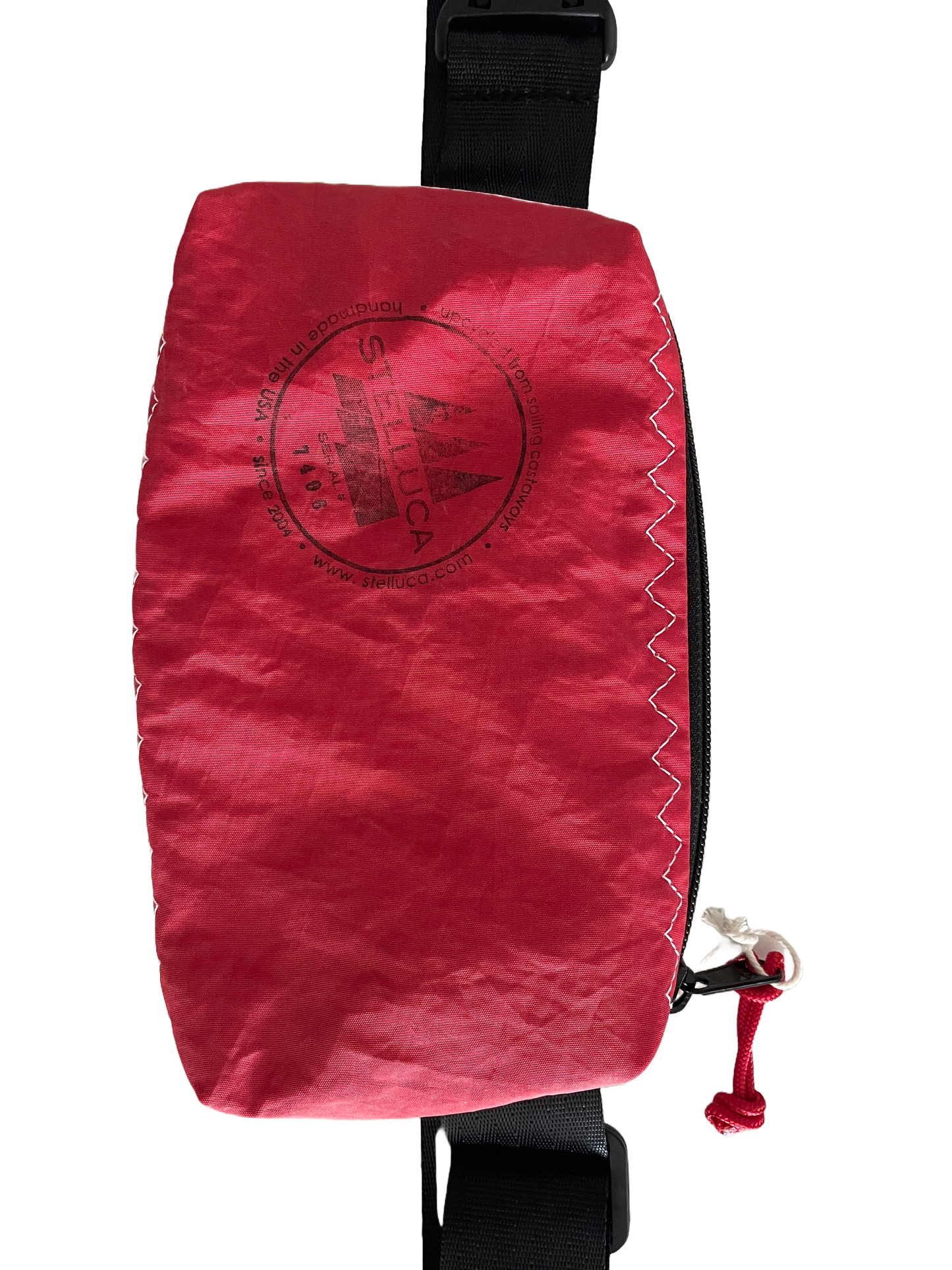Black & Red Belt Bag