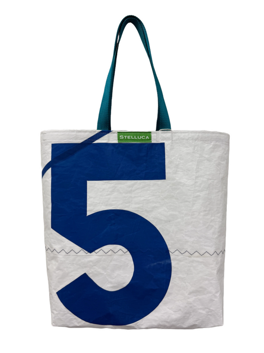 Blue Grocery Tote #5