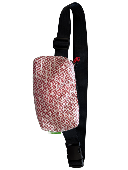 Red & Teal Belt Bag