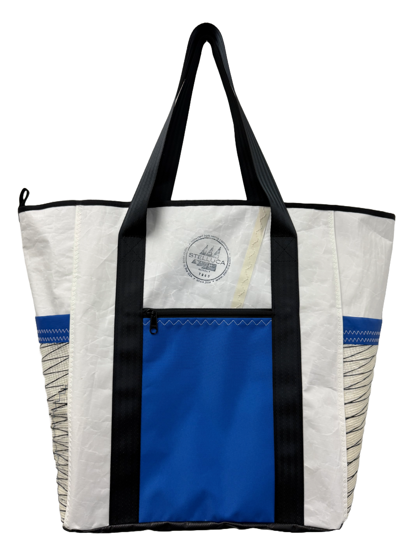 Blue & Orange Beach Tote