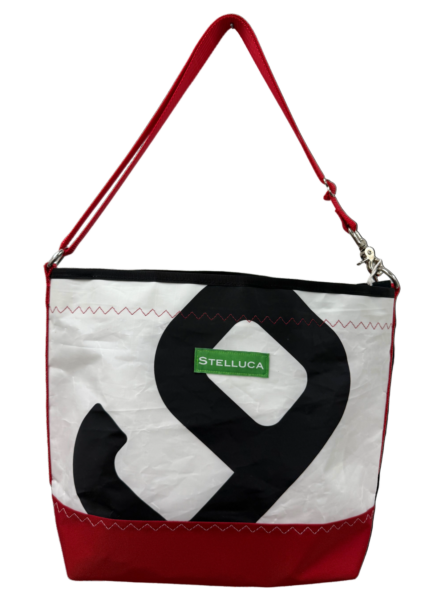 Black & Red Crossbody Large #9