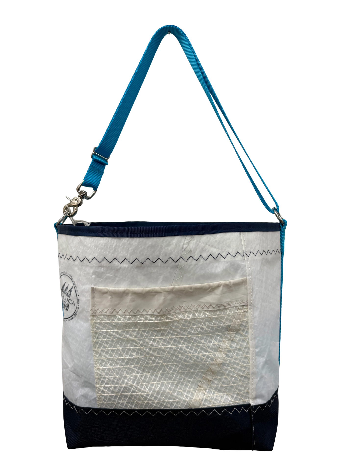 Red & Teal Crossbody Large #8