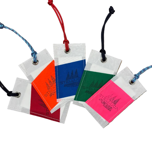 Sailcloth Luggage Tags - Set of 5