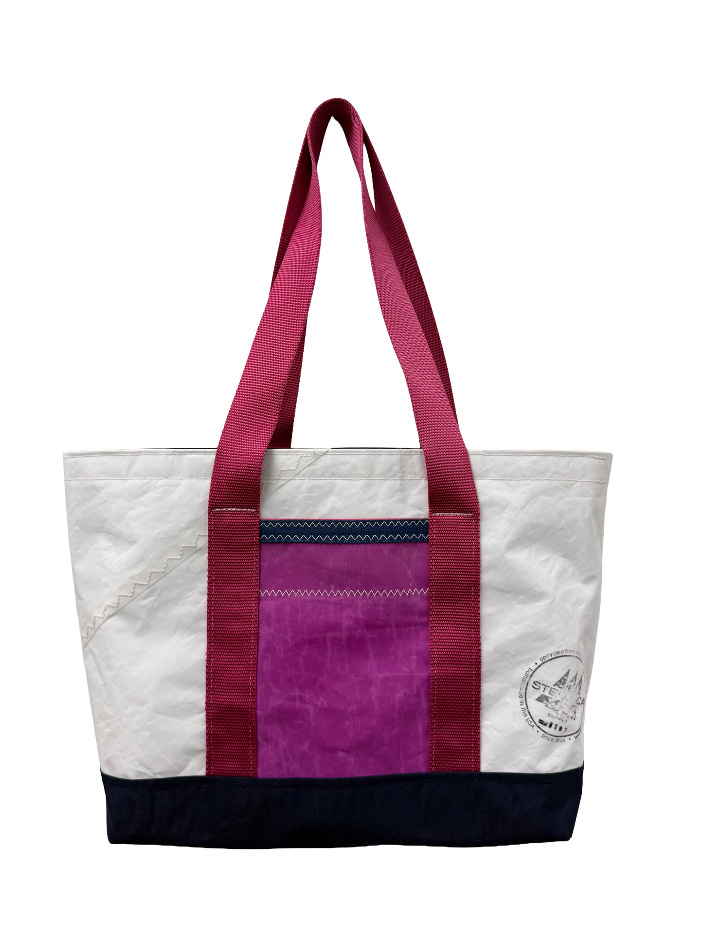 Purple Flower City Tote
