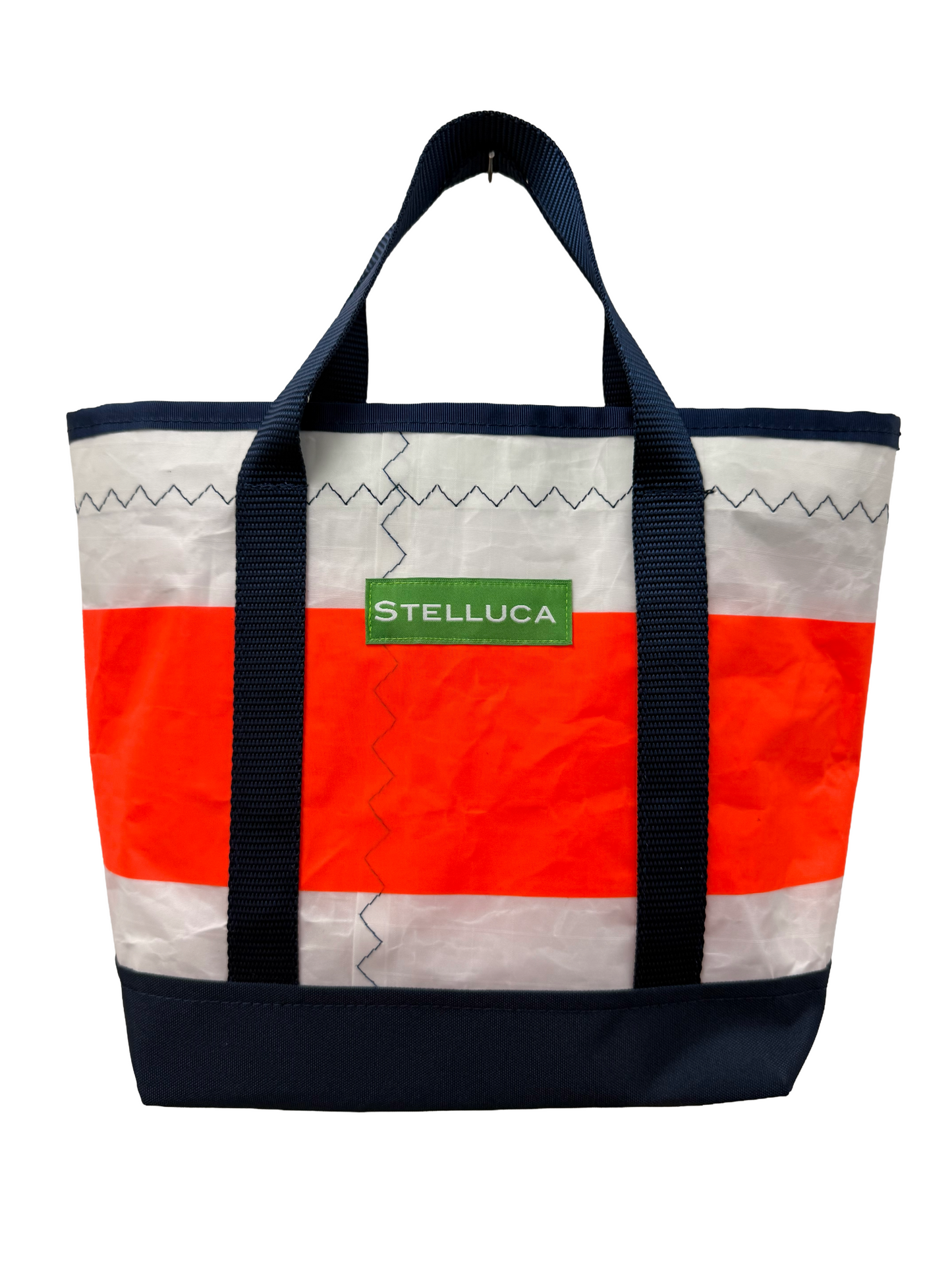 Orange & Navy Mini Tote