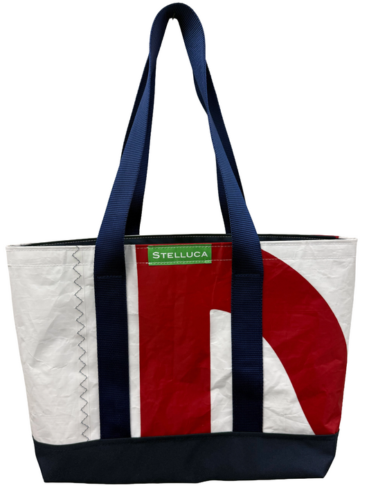 Navy & Red City Tote #2