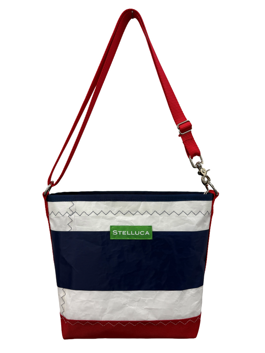 Red & Navy Crossbody Medium