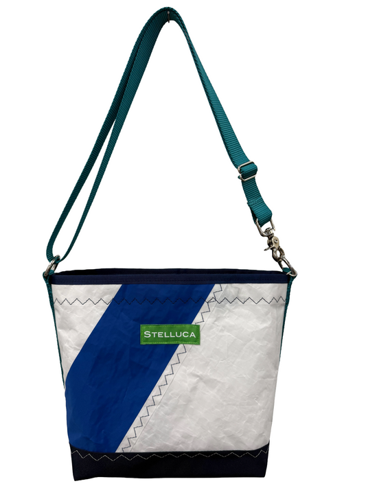 Teal & Blue Crossbody Medium