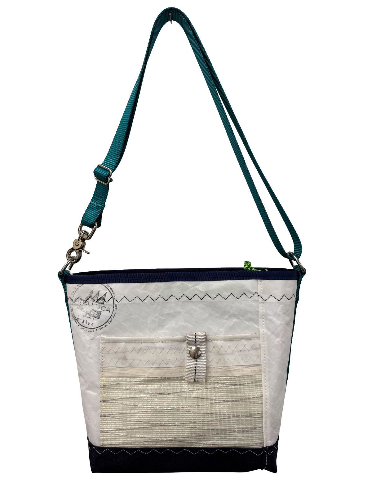 Teal & Blue Crossbody Medium