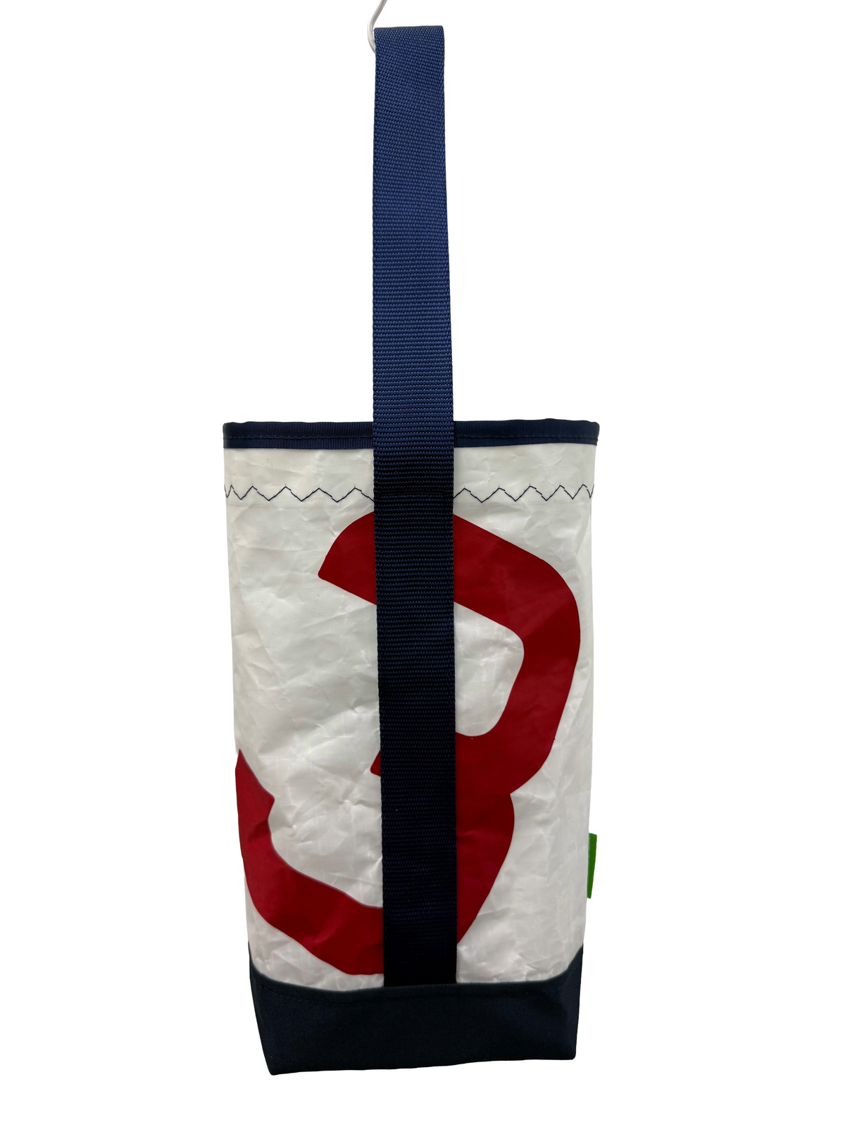 Navy/Red Wine Tote #3