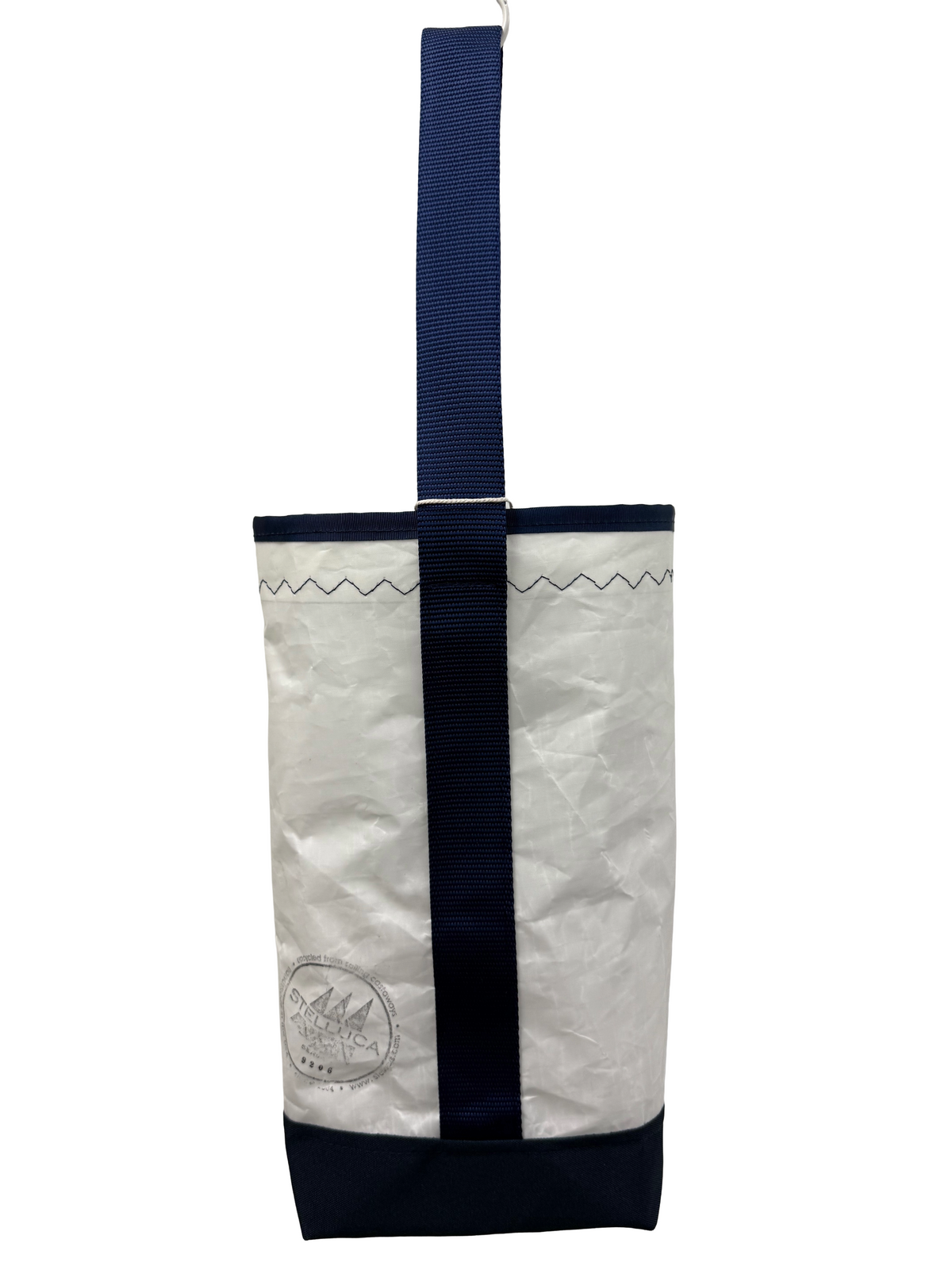 Navy/Red Wine Tote #3