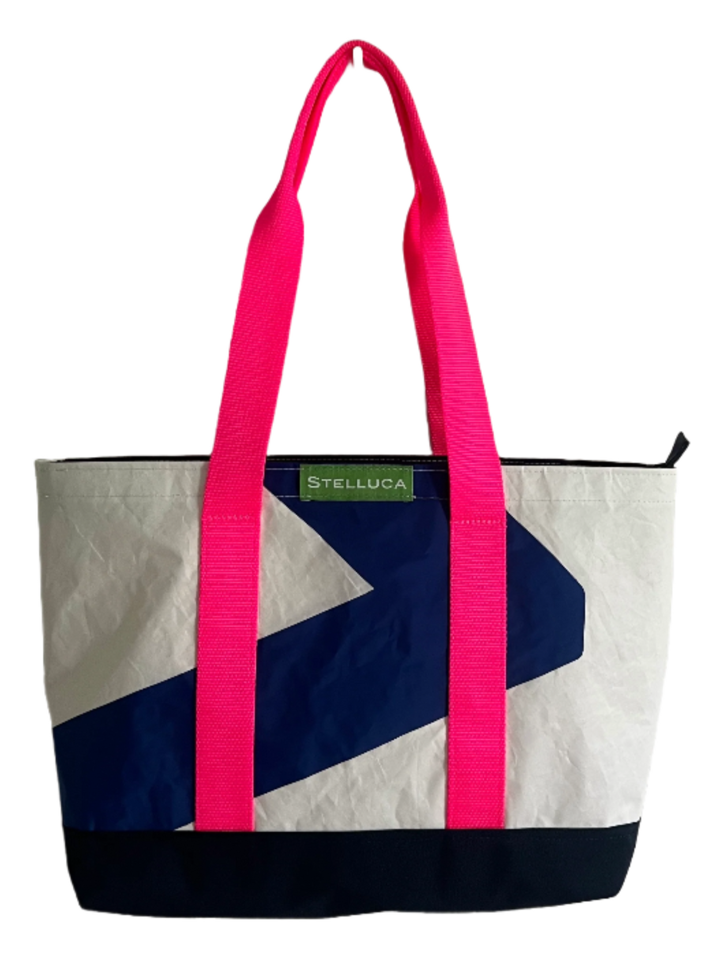 Hot Pink and Navy Blue City Tote #7