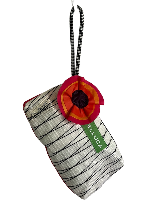Red Spinnaker Clutch