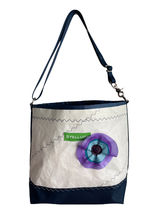 Navy Crossbody Large