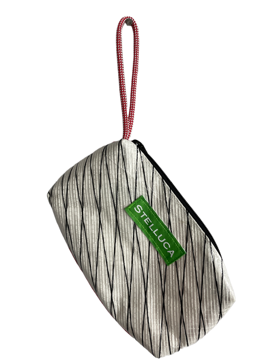 Red Clutch with Red Handle