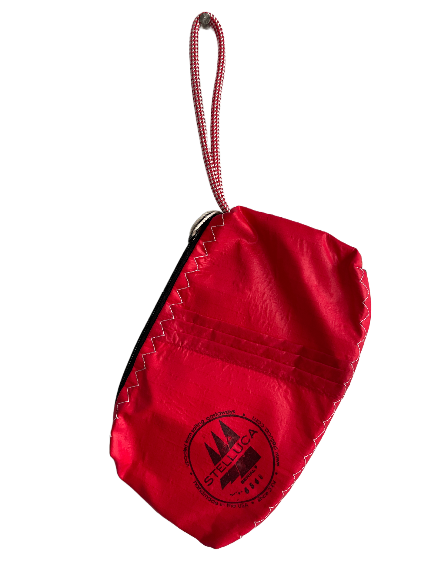 Red Clutch with Red Handle