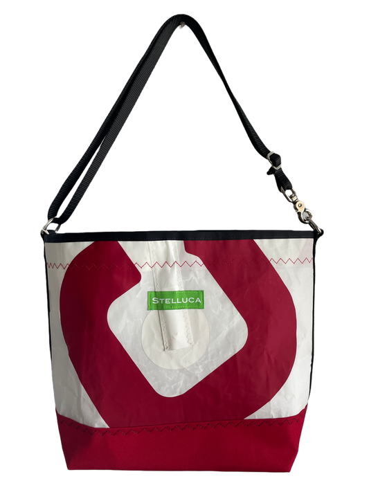 Red & Black Crossbody Large