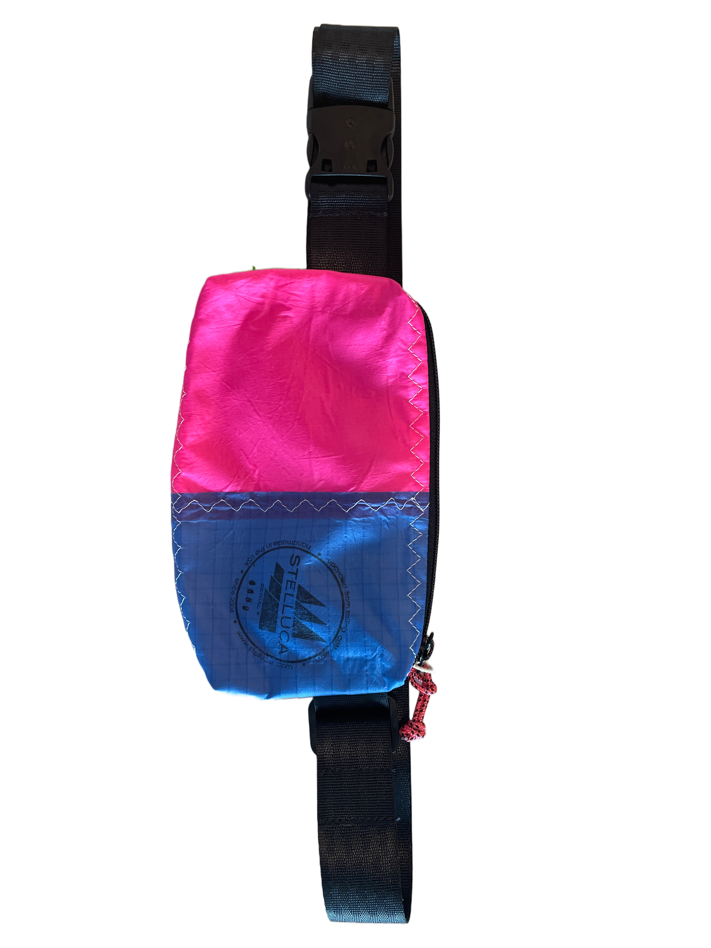 Hot Pink & Blue Belt Bag